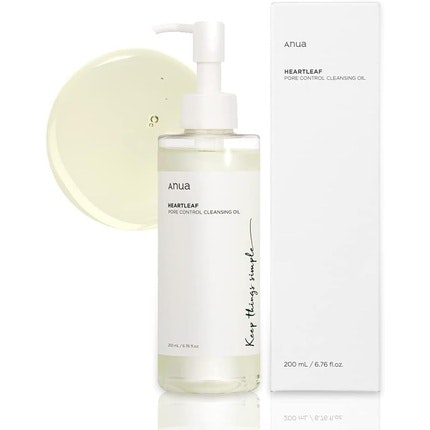 Anua Heartleaf Pore Control Oil Korean Facial Cleanser Daily Blackhead Removal 200ml